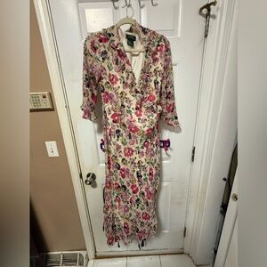 Ralph Lauren Cream Silk Garment size Sm